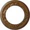 Ekena Millwork Roped Medway Medallion (Canopies up to 7 1/2"), 12 1/4"OD x 7 1/2"ID x 7/8"P, Smokey Topaz Crackle CM12MESTC - alternate 1
